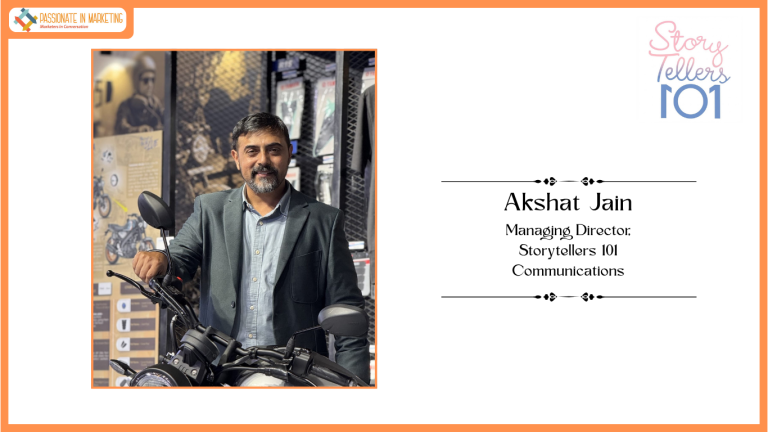 Storytellers 101 Communications Appoints Akshat Jain as Managing Director