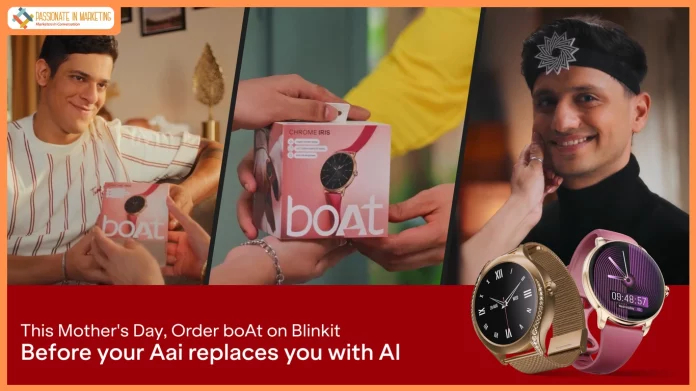 boAt & Blinkit’s Mother’s Day Campaign Asks: “What If AI Replaces You… At Home?”