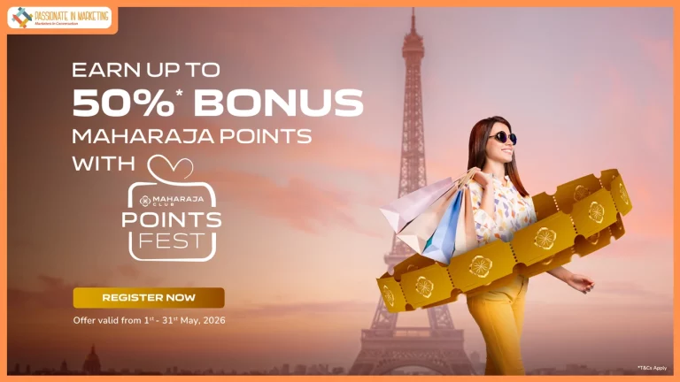 Air India Launches Points Fest to Celebrate 100 Maharaja Club Partnerships