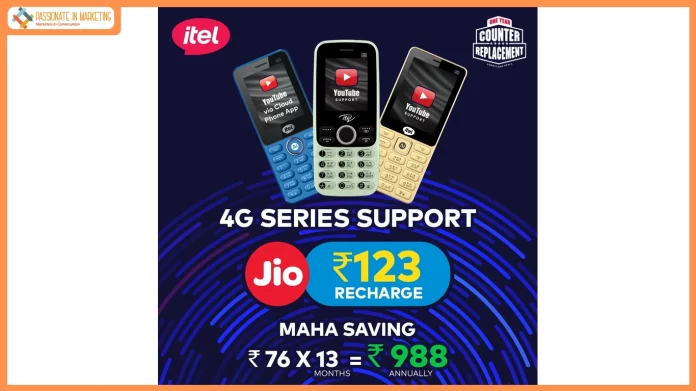 itel Feature Phone Users can now Avail Jio’s Super Saver Rs. 123 Monthly Recharge Plan for Unlimited Calls