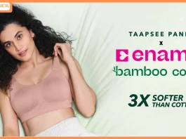 Enamor unveils Taapsee Pannu as brand ambassador with the latest Bamboo Cotton campaign; begins their ‘Unapologetic As I Am’ era