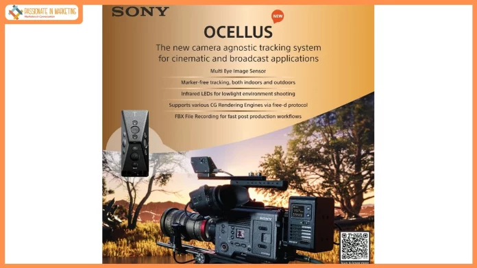 Sony India Introduces a Next-Generation Camera Tracking System, OCELLUS for creation of Spatial Content in Augmented Reality or Virtual Production