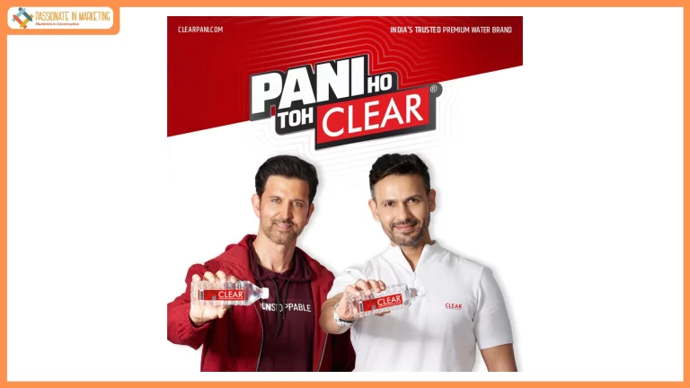 CLEAR Premium Water Launches New Campaign ‘Pani Ho To Clear’ Featuring Hrithik Roshan