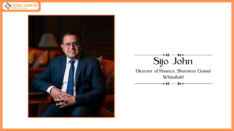 Sheraton Grand Bengaluru Whitefield Appoints Mr. Sijo John as Director of Finance