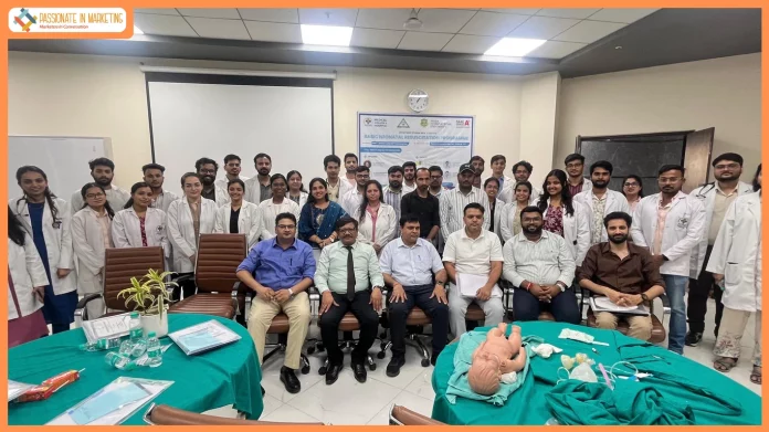 Noida International Institute of Medical Sciences College & Hospital Organized Basic NRP Training on NRP Day