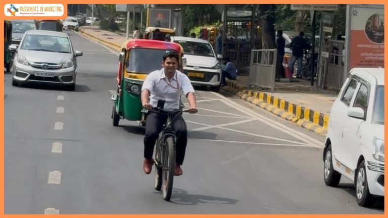 PM Narendra Modi’s Austerity Appeal Inspires FIT India Ambassador and IRS Officer Narendra Yadav to Cycle to Office