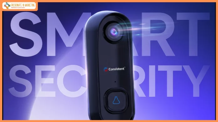 Consistent Infosystems launches advanced 3MP Wi-Fi Video Doorbell with real-time smart monitoring