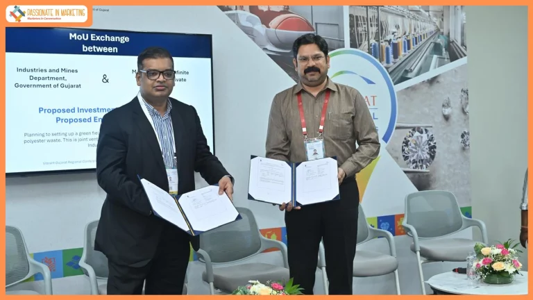 Ester Industries’ Joint Venture ELITe Signs Rs 1,600 Crore MoU with Government of Gujarat for India’s First Chemical Polyester Recycling Plant