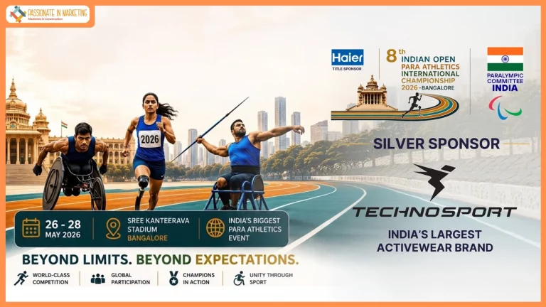 TechnoSport Partners with Paralympics Committee of India (PCI) for the 8th Indian Open Para Athletics Championship 2026