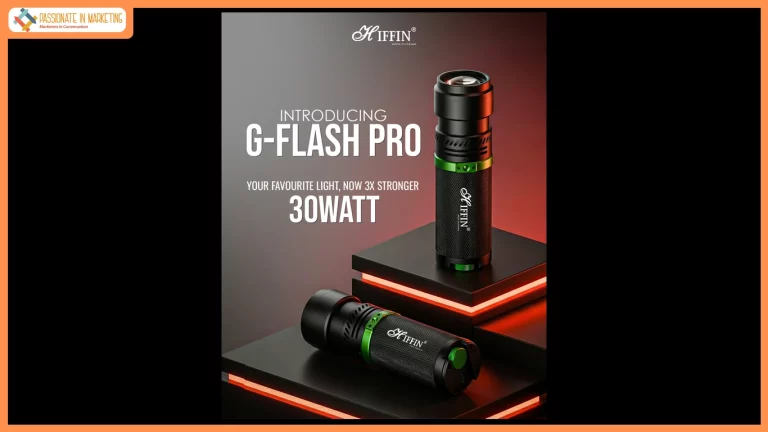 HIFFIN G-Flash PRO RGB LED light brings compact lighting setup for Photography and Video creators