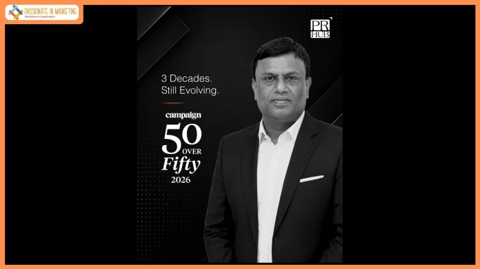 Campaign Asia-Pacific’s Over 50 list for 2026 recognises Xavier Prabhu of PRHUB for leading idea-driven entrepreneurial ecosystem in the industry