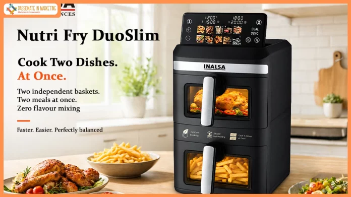INALSA expands kitchen appliance portfolio with Nutri Fry DuoSlim Air Fryer under ₹14,000