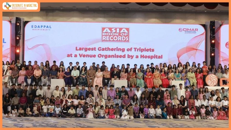 *Edappal Hospitals makes history: Triplet gathering in Kochi enters Asia Book of Records and India Book of Records*