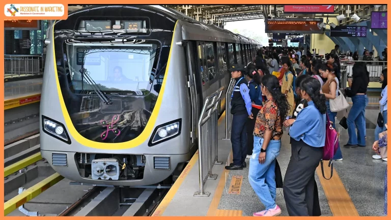 IISc Study Finds Namma Metro Yellow Line Can Improve Bengaluru Commuters' Health and Quality of Life