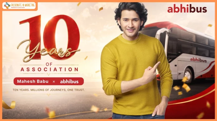 AbhiBus Renews Mahesh Babu as Brand Ambassador for 10th Consecutive Year