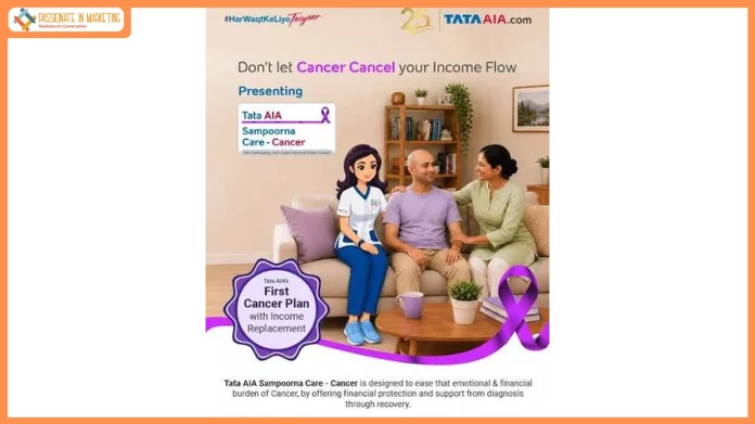 TATA AIA Life Insurance launches ‘Sampoorna Care - Cancer’ and ‘Sampoorna Care – Cancer Fund’