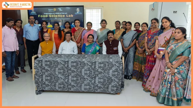 Rotary Club of Hyderabad East Inaugurates ₹40 Lakh food science innovation laboratory at Veeranari Chakali Ilamma Women's University