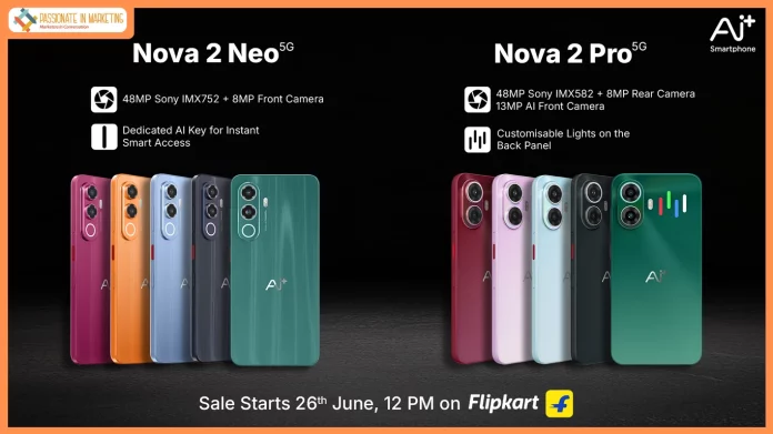 Ai+ Smartphone begins sales of Nova 2 Pro and Nova 2 Neo starting 26th June