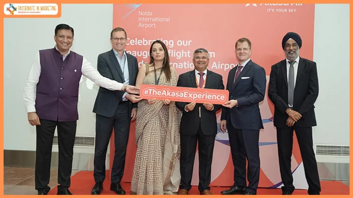 Akasa Air launches operations from Noida International Airport, strengthening its presence in the National Capital Region