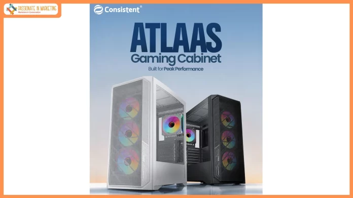 Consistent Infosystems Launches ATLAAS Gaming Cabinet with Support for Up to 12 Cooling Fans