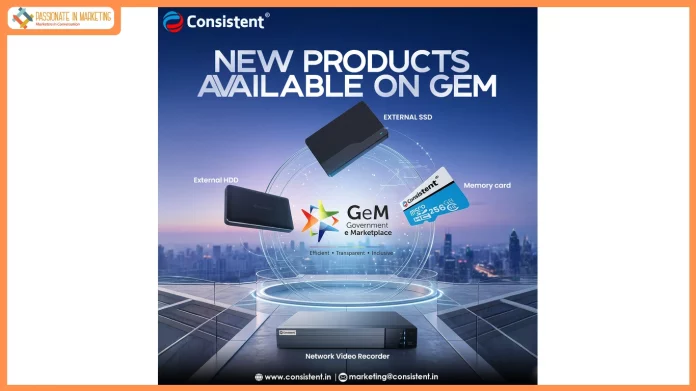 Consistent Infosystems expands GeM portfolio with storage and surveillance solutions for government and institutional buyers.