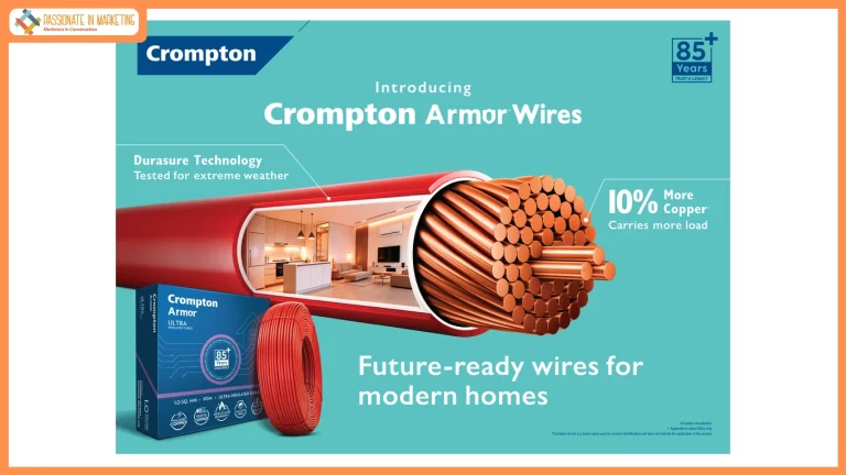 Crompton extends its 85-year legacy to India’s fastest-growing house wires segment, delivering on the promise of performance, reliability & safety