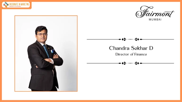 Fairmont Mumbai Appoints Chandra Sekhar D as Director of Finance