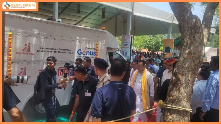 Genus Power Infrastructure in association with Jaipur Nagar Nigam roll outs a Mobile Air Purification Vehicle for a Cleaner Jaipur