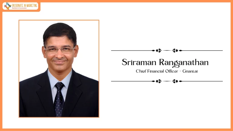 Gnani.ai Appoints Sriraman Ranganathan as Chief Financial Officer