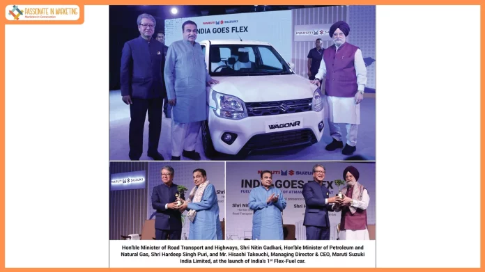 India Goes Flex Maruti Suzuki launches India’s 1st Flex Fuel car