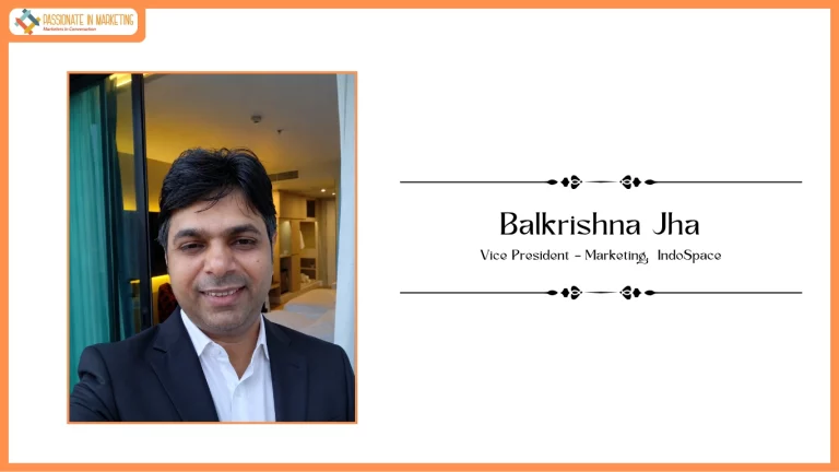 IndoSpace Appoints Balkrishna Jha as Vice President – Marketing