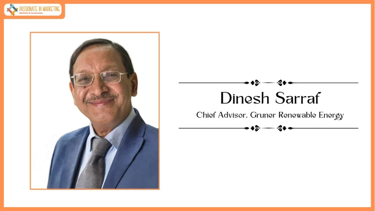 Energy Veteran Dinesh Sarraf Joins Gruner Renewable Energy as Chief Advisor
