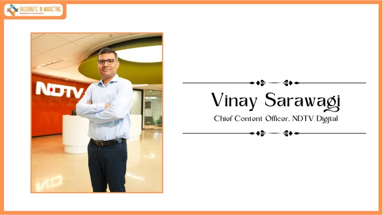 NDTV Digital appoints Vinay Sarawagi as Chief Content Officer