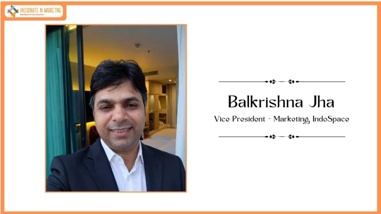 IndoSpace Appoints Balkrishna Jha as Vice President – Marketing