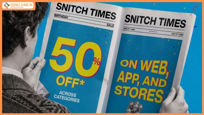 SNITCH Turns 6, Launches Its Annual Birthday Sale with a 50% Sale Across Categories