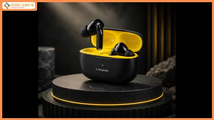 TECPODS Launches F50 Bluetooth Earbuds with 30-Hour Playtime at ₹499