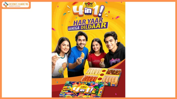 Wow! Momo brings friends and family to one table with its first of its kind 4 in 1 Momo Box, four flavours in one big, shareable meal