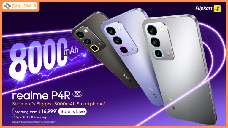 realme P4R 5G Goes on First Sale from 17th June with Segment-Leading 8000mAh Titan Battery
