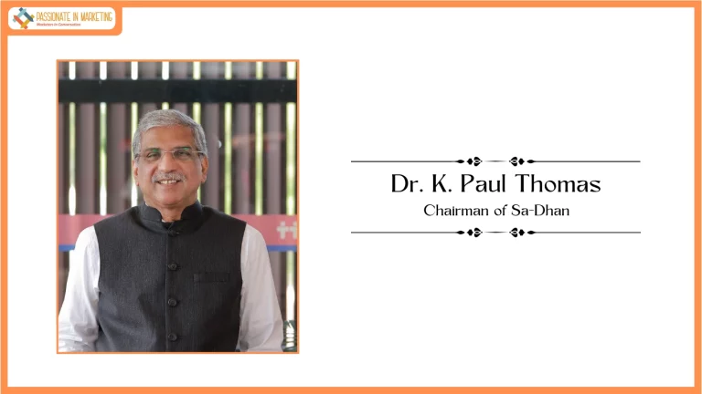 Dr. K. Paul Thomas Elected Chairman of Sa-Dhan