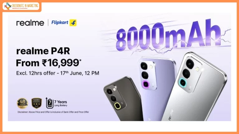 realme introduces the realme P4R 5G with a Segment-Leading 8000mAh Titan Battery starting at INR 16,999