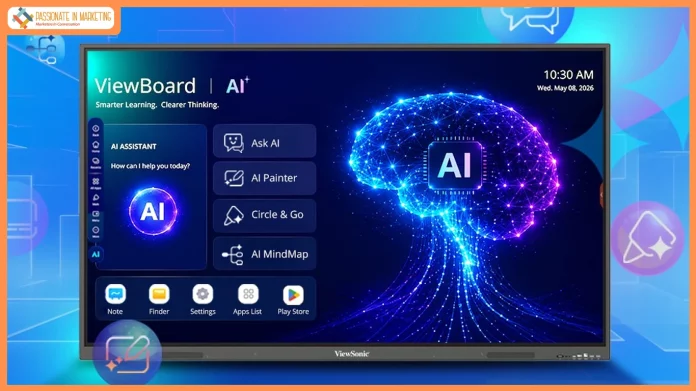 ViewSonic Unveils AI-Powered IN05 Series EDLA Interactive Displays with Advanced AI Classroom Tools.