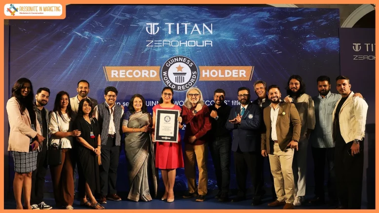 Titan Watches sets Guinness Book of World Records with Zero Hour 500M Professional Diver's Automatic Watch