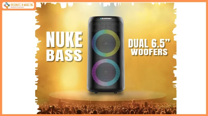 Blaupunkt Breaks the Bass Barrier with the Rock & Roll Rave Party Speaker