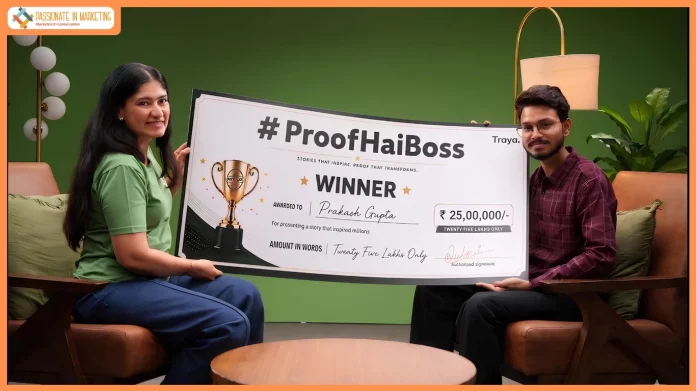Traya’s #ProofHaiBoss campaign sets a new benchmark in transparency and consumer trust.