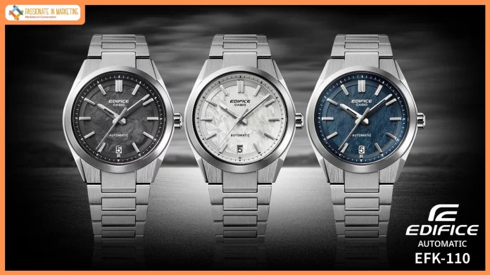 Casio’s EDIFICE Expands its Automatic Line-up with the launch of the EFK-110 Series