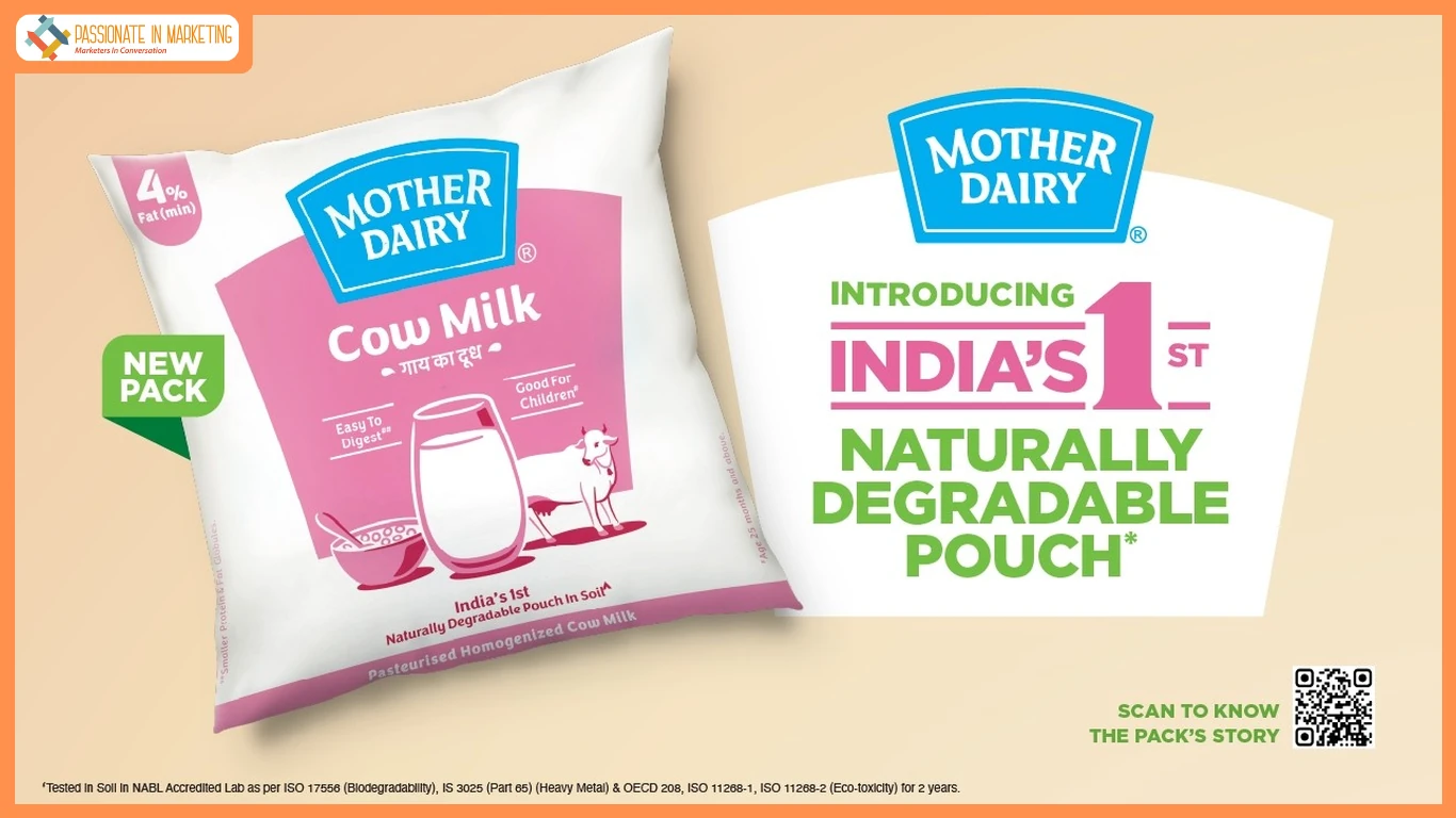 Mother Dairy : 2 millions de packs/jour, pas un pilote symbolique