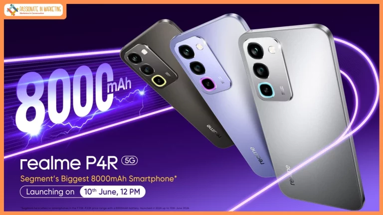realme P4R 5G Set to Redefine Battery Performance with Segment’s Biggest 8000mAh Titan Battery, Launching on 10th June