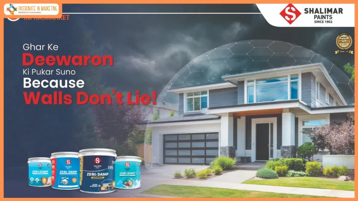 Shalimar Paints Launches “Walls Don’t Lie” Campaign for Zero Damp Series, Spotlighting the Need for Long-Term Wall Protection
