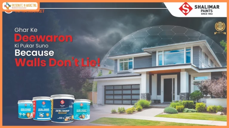 Shalimar Paints Launches “Walls Don’t Lie” Campaign for Zero Damp Series, Spotlighting the Need for Long-Term Wall Protection