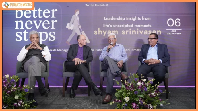 Shyam Srinivasan’s Better Never Stops Launched in Kochi